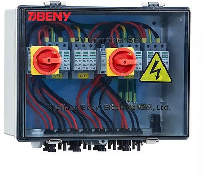 Kuti BENY PV Combiner Box NV820153, DC 4in 4out, IP66, gri
