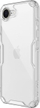 Маса за телефон Nillkin Nature Pro за iPhone 16e, мек TPU, заден дел PC, транспарентна