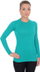 Bluzë sportive Brubeck Active Wool (LS12810), e kaltër, L