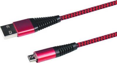 Kabllo USB Micro USB 2GO 795945, 1 m, e kuqe