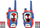 Lodër walkie talkie Simba Spidey 203222000, set për fëmijë, me dizajn Spider Man, shumëngjyrëshe