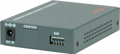 Konvertues rrjeti Roline Fast Ethernet 21.13.1070, RJ-45 në ST, 10/100 Mbit/s, gri