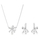 Set Swarovski Volta 5660118 Qafore + Vathë, argjendtë