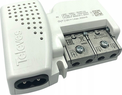 Furnizues rryme Televes PSU122PICO, remote power supply, i vogël, gri