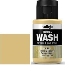 Ngjyrë uji Vallejo Model Wash 76522 Desert Dust, 35ml, bezhë e hapur