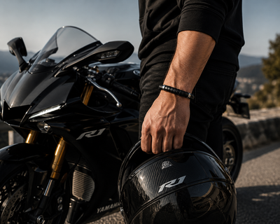 Karl Lagerfeld – Black Urban Bracelet për Meshkuj