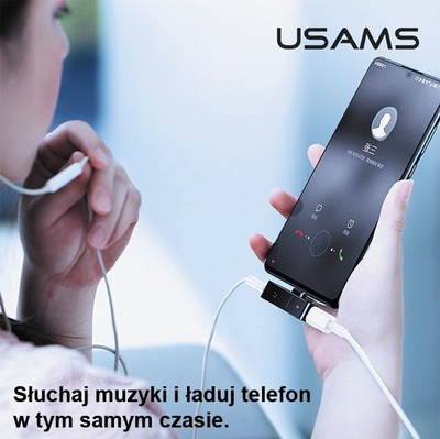 Adapteri USAMS AU12, USB-C, 3.5mm, i zi