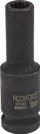 Çelës tub goditës Rockforce RF-4488510, 1/2", 10mm, 12-këndor, i zi