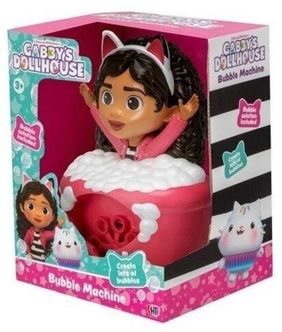 Makinë flluskash Gabby’s Dollhouse, me solucion 118 ml, shumëngjyrëshe