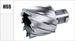 Freza unazore EXACT Annular Cutter 20mm, thellësi 30mm, HSS, ngjyrë argjendtë