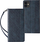 Kartë mbrojtëse Hurtel Magnet Strap për iPhone 13, tip libër, me mbajtëse kartash, blu e errët