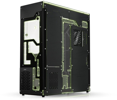 Kasa PC Singularity Computers Stream M, big tower, XL ATX, RGB, e zezë