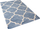 Tapet leshi oriental, 80 x 150 cm, model maroken, blu