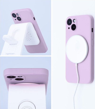 Kapotë silikoni MagSafe për iPhone 11 Pro Max, mat, antirrëshqitëse, rozë