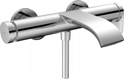 Batari banjoje murale Hansgrohe Vivenis 75420000, për vaskë dhe dush, krom