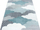 Tapet për kalamajt Carpet Clouds Blue, 160x230 cm, me ngjyra blu