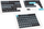 Set keycaps Ducky Skyline PBT Tripleshot, 133 taste, layout ANSI US, gri blu