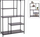 Raft muri H&amp;S Collection, 4 kate, metal, i zi
