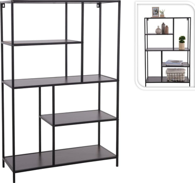 Raft muri H&amp;S Collection, 4 kate, metal, i zi