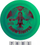 Disk golfi Discmania S-Line FD Ella Hansen Show Stopper, 7 6 0 1, jeshil