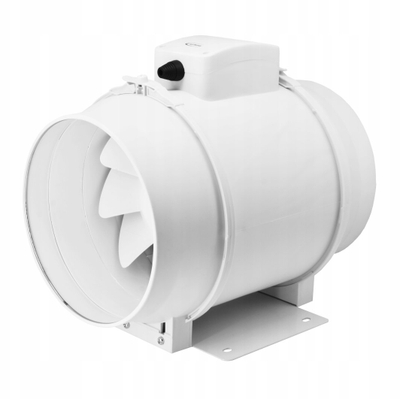 Ventilator kanali industrial 250mm, 1470 m³/h, i bardhë
