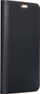 Kabura telefoni Luna Book Gold për Xiaomi Redmi 12 4G dhe 12 5G, me magnet, e zezë