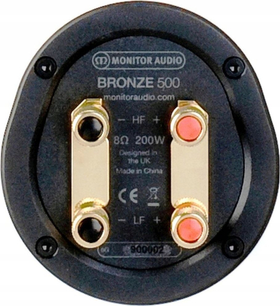Kulla altoparlantësh Monitor Audio Bronze 500 6G, set çift, kolonë dyshemeje, të zinj