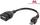 Përshtatës Maclean microUSB - USB(MCTV-696), i zi