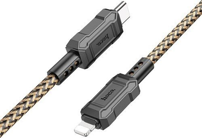 Kabllo karikimi Hoco X94 Type C në Lightning, 1m, 20W PD, ari