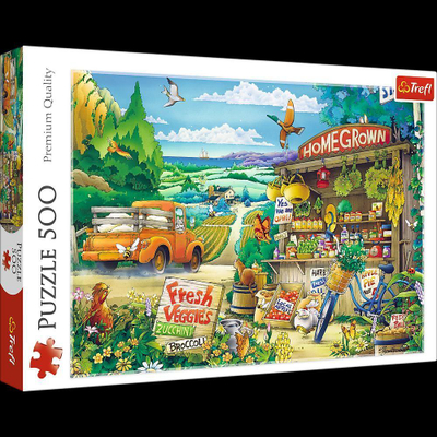 Puzzle Trefl, 500 pjesë, shumëngjyrëshe
