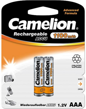 Bateri të rikarikueshme Camelion, AAA/R03 1100mAh, copë