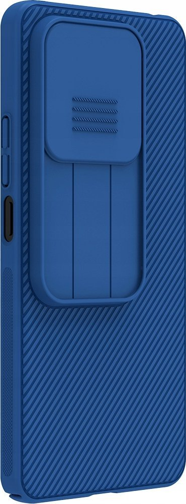 Kapak telefoni Nillkin CamShield për Xiaomi Redmi Note 14 5G, plastik i fortë, me mbrojtje kamere, blu