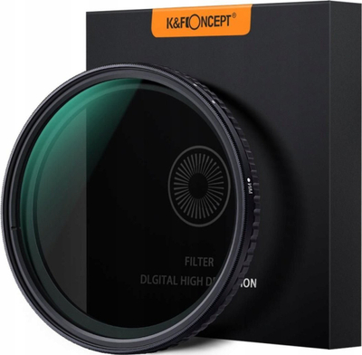 Filtër ND variabël K&amp;F Concept Nano X KF01.1444, 40.5mm, ND8 ND128, gri