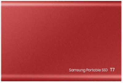 Disk Samsung T7, 1TB, i kuq