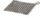 Aksesor pastrimi për tigan gize Chain Mail Cleaner, çelik inox, 12 x 12 cm, metalik