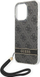 Husë Guess 4G me rrip për iPhone 14 Pro 6.1", hardcase, e zezë