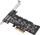 Kartë kontrolli SATA SilverStone ECS06, 6 porta SATA 6Gb/s, PCI Express Gen3 x2, e zezë