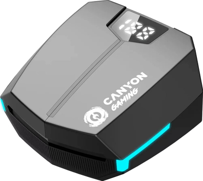 Kufje wireless Canyon Doublebee GTWS-2, Bluetooth, për gaming, të zeza