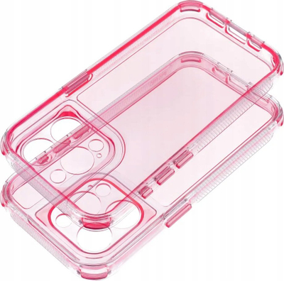 Mbulesë telefoni Matrix Clear Case për iPhone 16 Pro Max, transparente, Powdery Pink