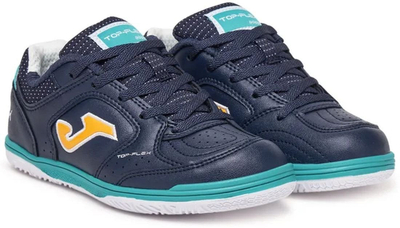 Këpucë futbolli për sallë Joma Top Flex 2503 IN Jr, për fëmijë, navy