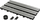 Set kanal kullimi ACO Garage Low, 3 m, grilë e galvanizume, dalje DN110