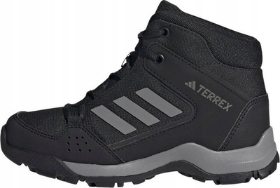 Këpucë hiking për kalamaj adidas Terrex Hyperhiker Mid, taban Traxion, të zeza