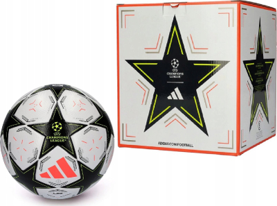 Top futbolli Adidas UCL 24/25 League Phase, TSBE, numri 5, i bardhë me shumngjyra