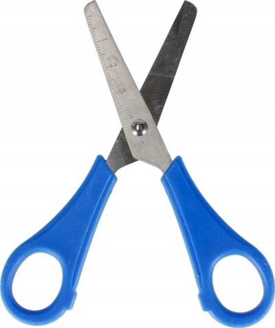 Gërshërë shkolle STARPAK 533760, 13 cm, për të majtë, blu e kuqe