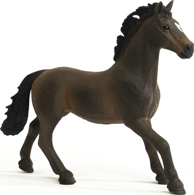 Figurinë lodër Schleich Oldenburg Stallion, kal, i kafe