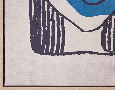 Pikturë në kanavacë Glam Abstract Face Lady, 93x63cm, MDF, shumëngjyrëshe