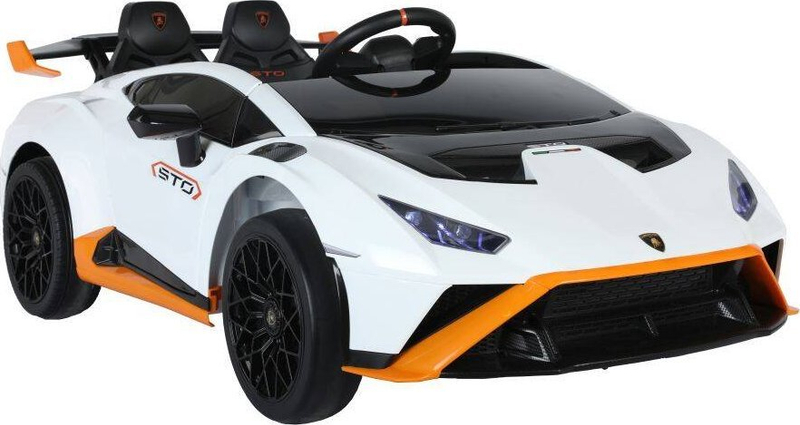 Makina elektrike Leantoys Lamborghini Drift, për fëmijë 3+, e bardhë