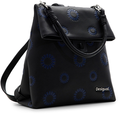 Çantë shpine për femra Desigual Avalon Hamptons, e zezë