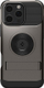 Futrollë Spigen Slim Armor MagFit për iPhone 16 Pro, guaskë e fortë, e hollë, gri Gunmetal