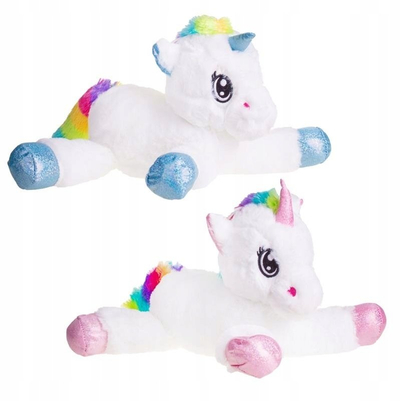 Плишана играчка Голем Еднорог, 60 cm, многуобоен